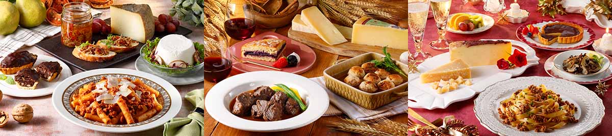 イタリアの個性豊かな郷土料理を楽しむ12ヶ月