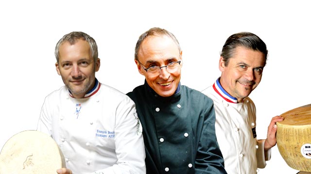 フランス最高と評される３人のチーズ熟成士